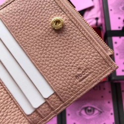 Inspired GG Marmont wallet pink 474747