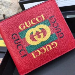 High Quality Print bi-fold wallet red 496309