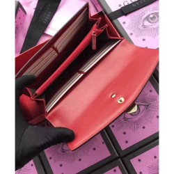 Wholesale Sylvie Leather Continental Wallet 476084 Red