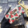 Fashion Zumi Strawberry Print Zip Around Wallet 570661