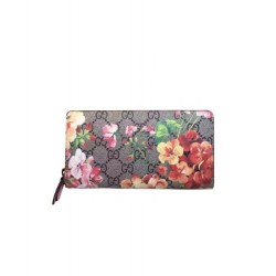 Replica GG Blooms Supreme Zip Around Wallet 404071