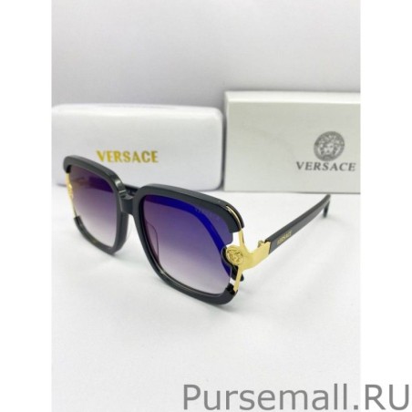 7 Star Versace Sunglass 1154 Black /Blue