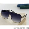 Top Quality GG0677 Square Sunglass Blue