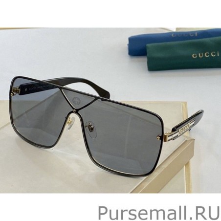 Fashion GG0677 Square Sunglass Gray