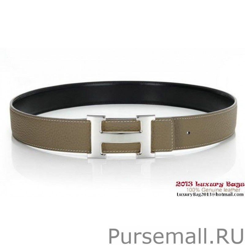 Top Hermes 50mm original Calf Leather HB116-12 Belt