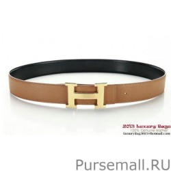 Designer Hermes 50mm Saffiano Leather Belt HB113-8