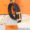 Replicas Hermes imported the black HR1002B belt