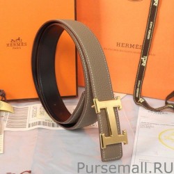 Fashion Hermes imported the gray HR1002E belt