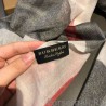 Inspired Burberry Classic Check Cashmere Shawl 75 x 205 White