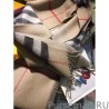 1:1 Mirror Burberry Classic Double-Faced Cashmere Scarf 30 x 168 Brown