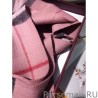Replica Burberry Classic Double-Faced Cashmere Scarf 30 x 168 Pink