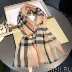 Knockoff Burberry Classic Horse Cashmere Shawl Beige