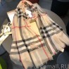 Knockoff Burberry Classic Horse Cashmere Shawl Beige