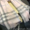 Luxury Burberry Classic Horse Cashmere Shawl Pink