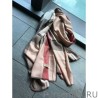 Wholesale Burberry classic thin section encryption texture velvet scarf Brown