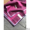 Best Burberry classic thin section encryption texture velvet scarf Purple