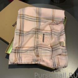 7 Star Burberry Silk Cashmere Shawl 130 x 240