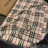 Top Burberry TB Check Horseferry Cashmere Shawl 70 x 200 Black