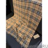 7 Star Burberry TB Check Horseferry Cashmere Shawl 70 x 200 Brown