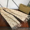 Fashion Burberry TB Limit Edition Cashmere Shawl Apricot