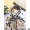 High Quality Burberry bling lurex cashmere Shawl 90 x 200