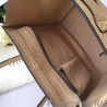 Inspired Celine Micro Luggage Bag In Beige Grained Leather