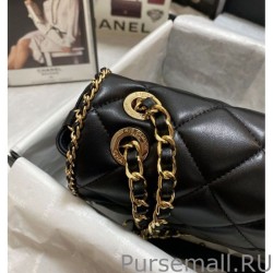 Replicas Classic Chain Around Flap Bag AS1672 Black