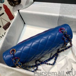 Fashion Classic Flap Bag A0112 Color hardware Blue