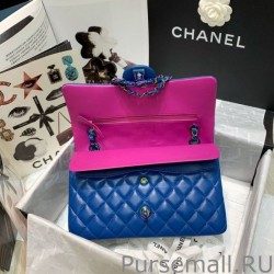 Fashion Classic Flap Bag A0112 Color hardware Blue