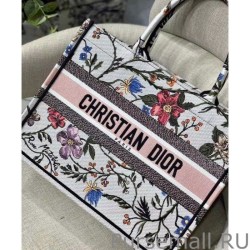 1:1 Mirror Christian Dior Small Dior Book Tote White