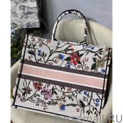Inspired Christian Dior The Book Tote Bag White