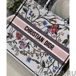 Inspired Christian Dior The Book Tote Bag White