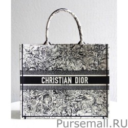 Top Quality Christian Dior Book Tote White