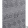 1:1 Mirror Christian Dior Cannage Embroidery Dior Book Tote Bag Gray