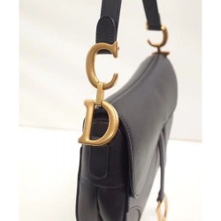 Copy Christian Dior Mini Saddle bag M0447 Black