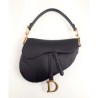 Copy Christian Dior Mini Saddle bag M0447 Black