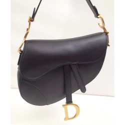 Copy Christian Dior Mini Saddle bag M0447 Black