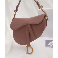 Top Quality Christian Dior Mini Saddle bag M0447 Henna