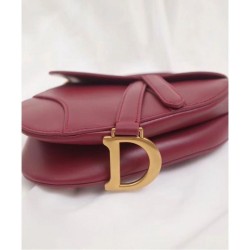 UK Christian Dior Mini Saddle bag M0447 Red