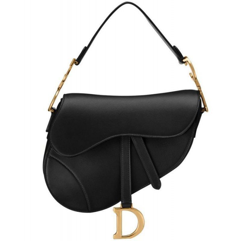 Designer Christian Dior Saddle Bag M0446 Black