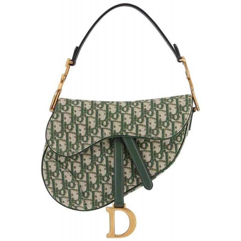 Replica Christian Dior Saddle Bag M0446 Green