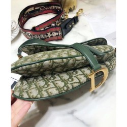 Replica Christian Dior Saddle Bag M0446 Green