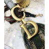 Replica Christian Dior Saddle Bag M0446 Green