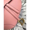 High Quality Christian Dior Mini Saddle Calfskin Bag Pink