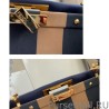 High Peekaboo Iconic Medium Leather Bag Dark Blue