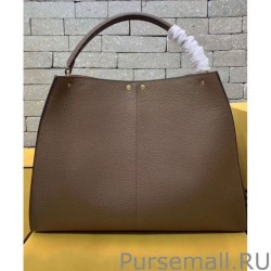 7 Star Peekaboo X-lite Large Leather Bag Coffee