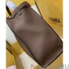 7 Star Peekaboo X-lite Large Leather Bag Coffee