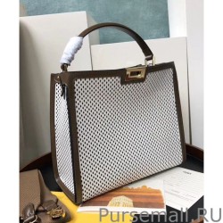 Luxury Peekaboo X-lite Medium Bag 8BN310 White