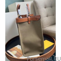 7 Star Peekaboo X-tote Canvas bag 8BH374 Khaki