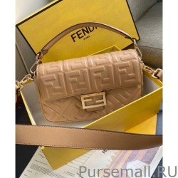 Cheap Fendi Baguette Leather Bag 8BR600 Apricot